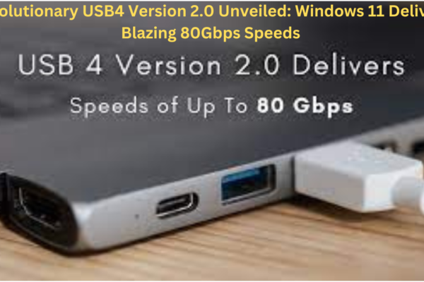 Revolutionary USB4 Version 2.0 Unveiled: Windows 11 Delivers Blazing 80Gbps Speeds.