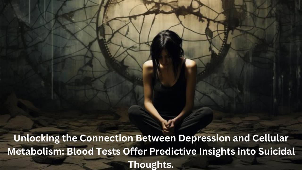 Unlocking the Connection Between Depression and Cellular Metabolism: Blood Tests Offer Predictive Insights into Suicidal Thoughts.