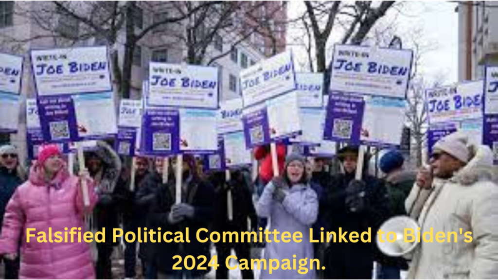 Falsified Political Committee Linked to Biden's 2024 Campaign.