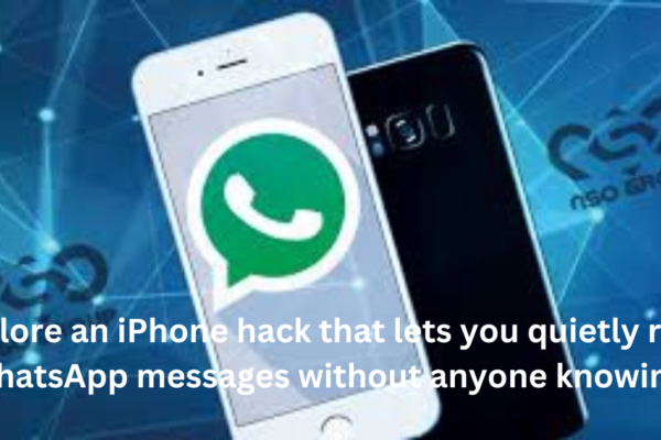 Explore an iPhone hack that lets you quietly read WhatsApp messages without anyone knowing.