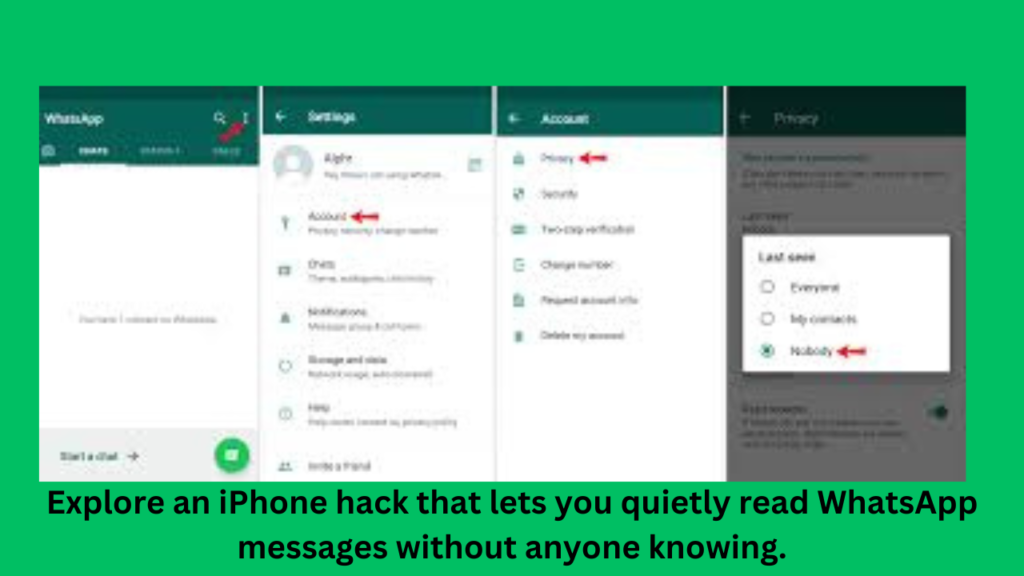 Explore an iPhone hack that lets you quietly read WhatsApp messages without anyone knowing.