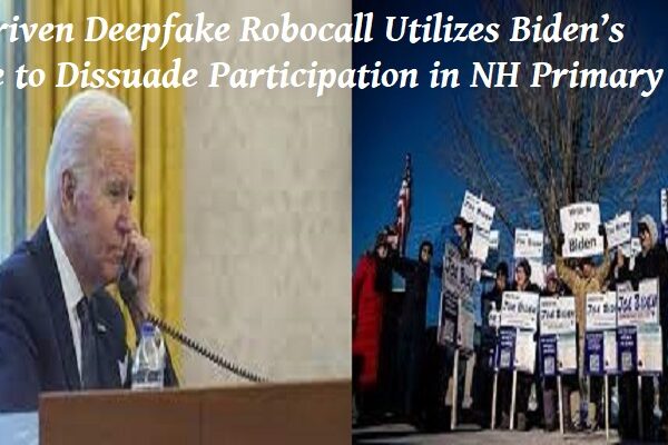 AI-Driven Deepfake Robocall Utilizes Biden's Voice to Dissuade Participation in NH Primary.